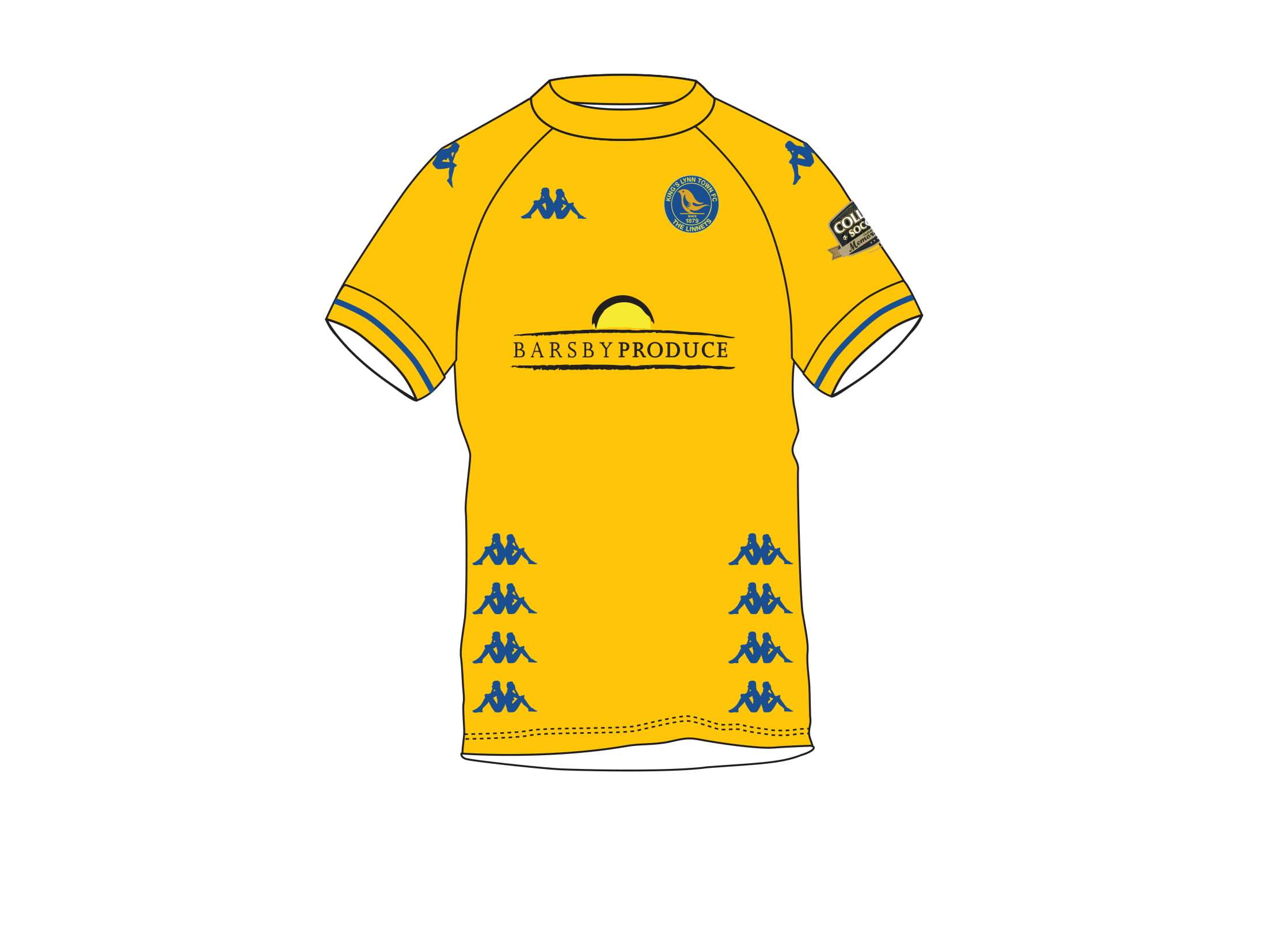 Away Shirt 2021/22 Kings Lynn Town FC KLTFC 