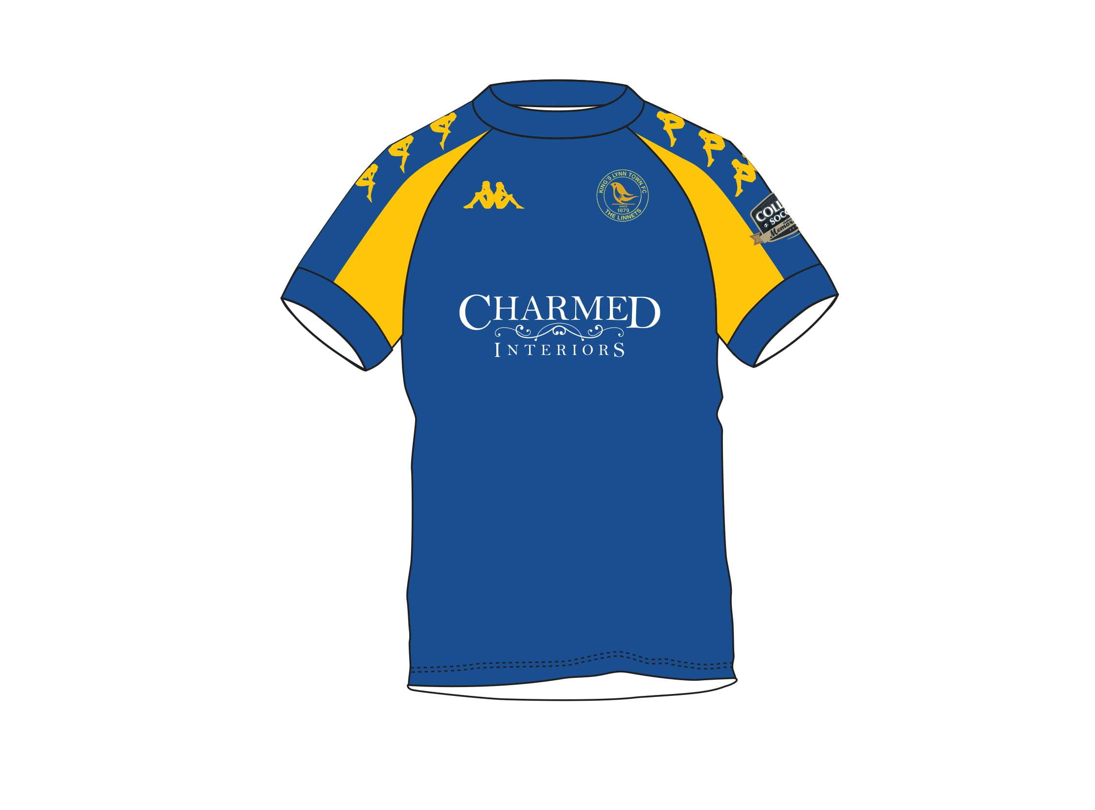 Home Shirt 2021/22 Kings Lynn Town FC KLTFC 