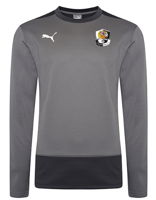 Training Jumper Grey/Black Dartford FC Dartford FC 